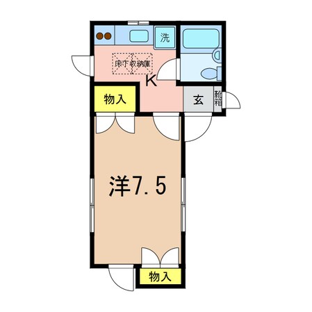 一興ビルの物件間取画像